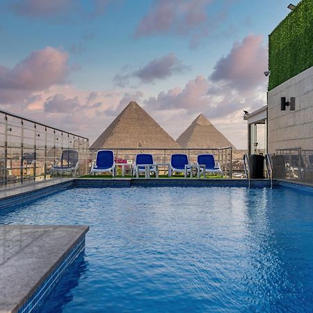 Pyramids Plateau Hotel Kafret el-Gabal Buitenkant foto
